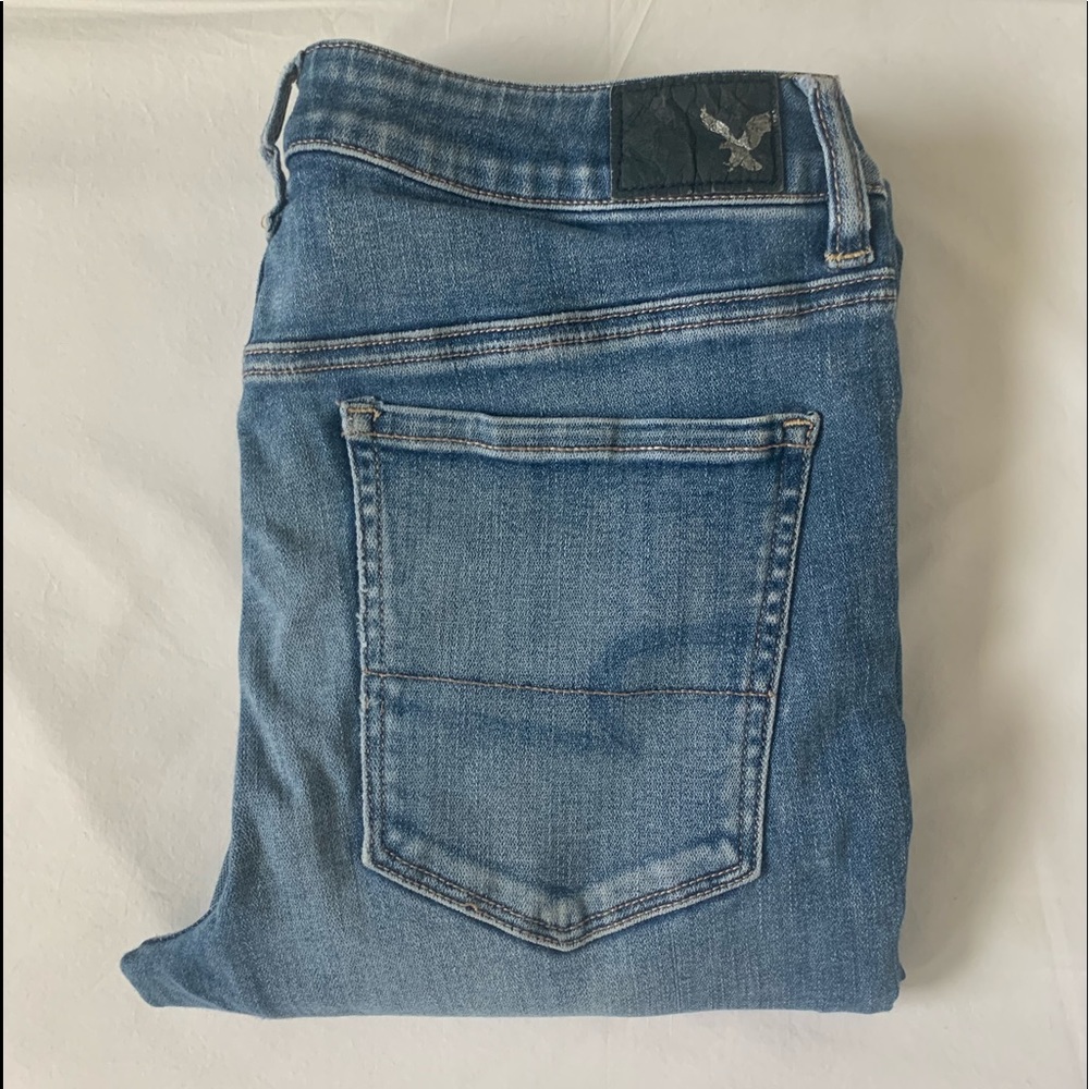 American Eagle denim hi rise jegging jeans!